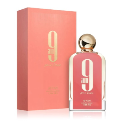 fotos de perfumes 9 AM MUJER 100ML EDP AFNAN